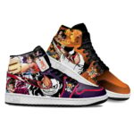 Baskets montantes Air Jordan Ace et Luffy – Chaussures montantes One Piece