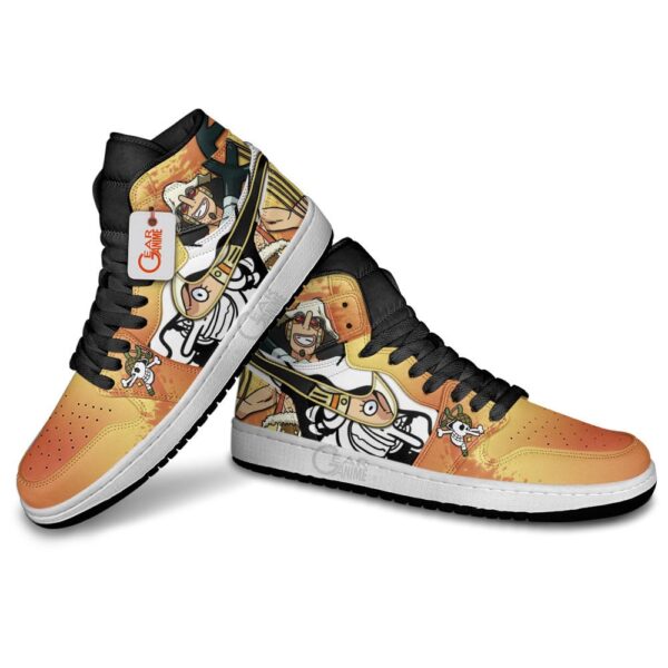 Baskets montantes Air Jordan Usopp – Chaussures montantes One Piece – Image 4
