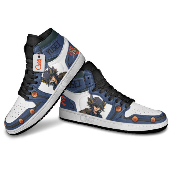 Baskets montantes Air Jordan Yusei Fudo – Chaussures montantes Yu-Gi-Oh! – Image 3