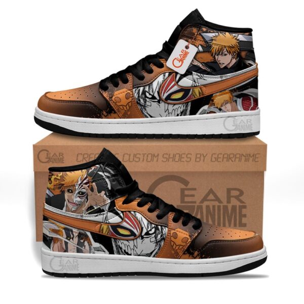 Baskets montantes Air Jordan Ichigo Kurosaki – Chaussures montantes Bleach – Image 2