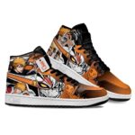 Baskets montantes Air Jordan Ichigo Kurosaki – Chaussures montantes Bleach