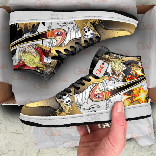 Baskets montantes Air Jordan Sanji – Chaussures montantes One Piece – Image 3
