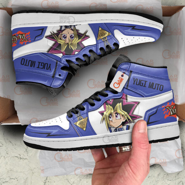 Baskets montantes Air Jordan Yugi Muto – Chaussures montantes Yu-Gi-Oh! – Image 3
