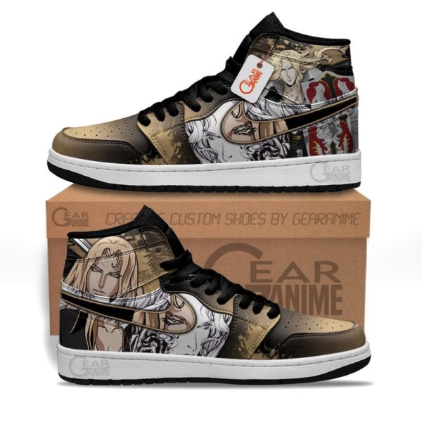 Baskets montantes Air Jordan Alucard – Chaussures montantes Castlevania – Image 2