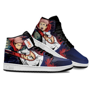 Baskets montantes Air Jordan Yuji Itadori – Chaussures montantes Jujutsu Kaisen