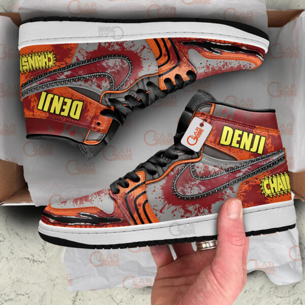 Baskets montantes Air Jordan Denji – Chaussures montantes Chainsaw Man – Image 3