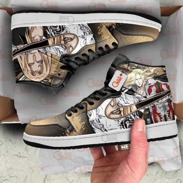 Baskets montantes Air Jordan Alucard – Chaussures montantes Castlevania – Image 3