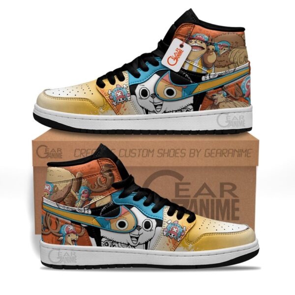 Baskets montantes Air Jordan Tony Tony Chopper – Chaussures montantes One Piece – Image 2