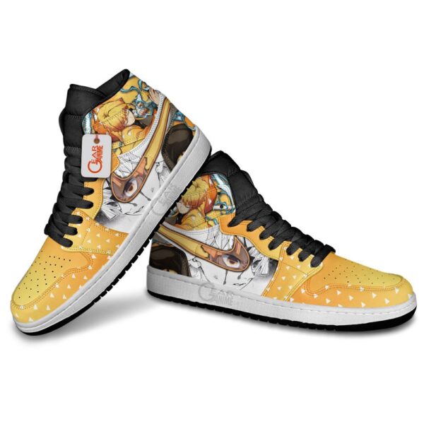 Baskets montantes Air Jordan Zenitsu – Chaussures montantes Demon Slayer – Image 4