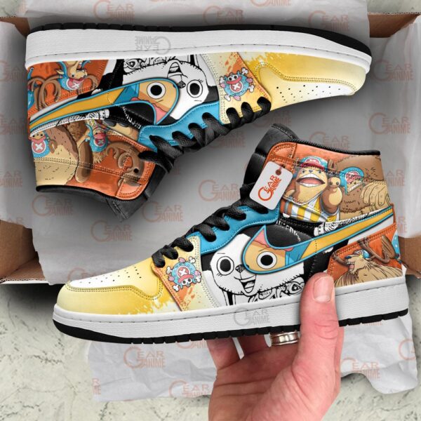 Baskets montantes Air Jordan Tony Tony Chopper – Chaussures montantes One Piece – Image 3