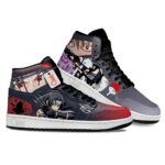 Baskets montantes Air Jordan Sasuke et Itachi Uchiha – Chaussures montantes Naruto