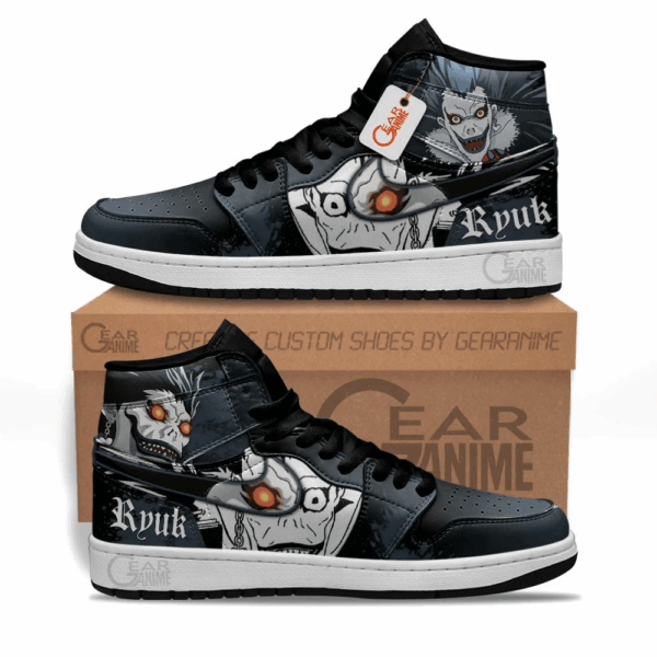 Baskets montantes Air Jordan Ryuk – Chaussures montantes Death Note – Image 2