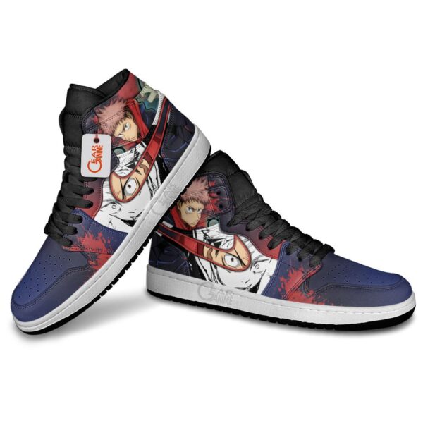 Baskets montantes Air Jordan Yuji Itadori – Chaussures montantes Jujutsu Kaisen – Image 4
