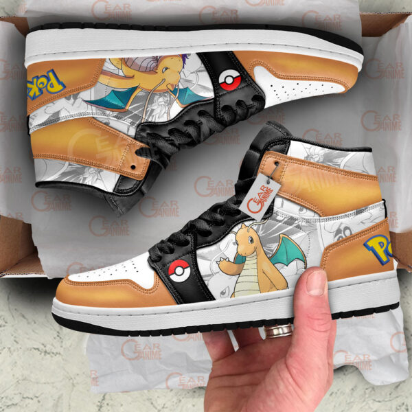 Baskets montantes Air Jordan Dracolosse – Chaussures montantes Pokémon – Image 2