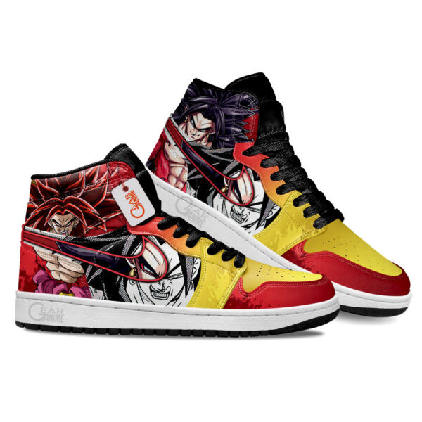 Baskets montantes Air Jordan Broly SSJ4 – Chaussures montantes Dragon Ball