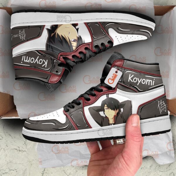 Baskets montantes Air Jordan Koyomi Araragi – Chaussures montantes Nisemonogatari – Image 3