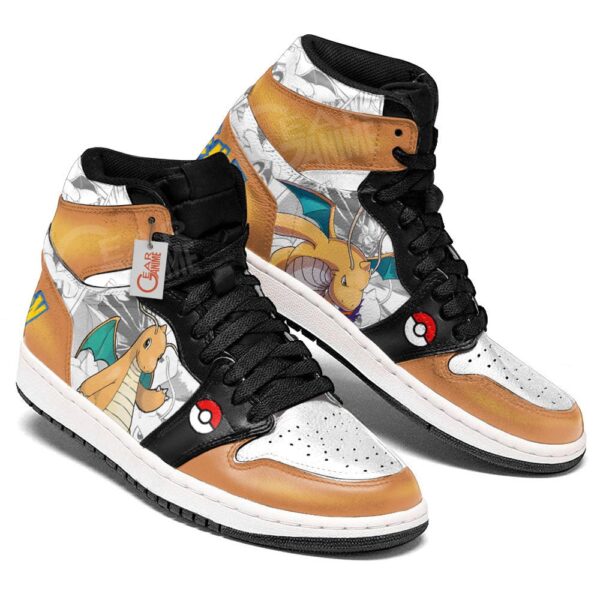 Baskets montantes Air Jordan Dracolosse – Chaussures montantes Pokémon – Image 3