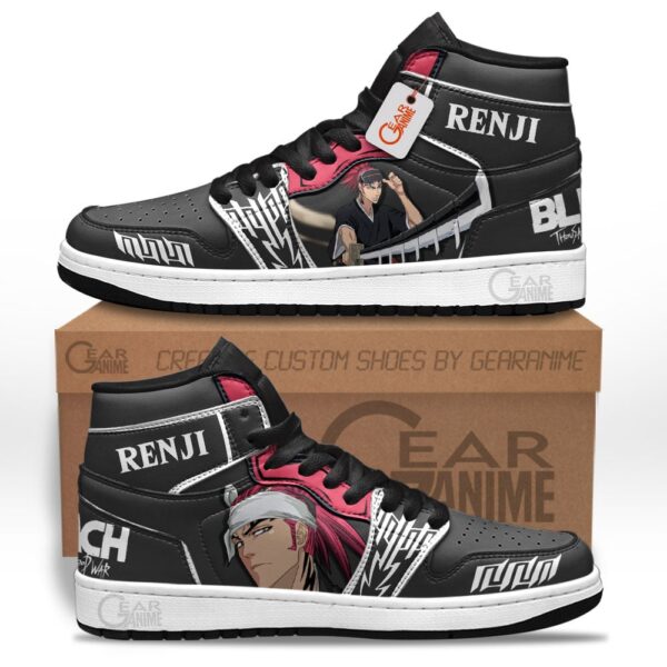 Baskets montantes Air Jordan Renji Abarai – Chaussures montantes Bleach – Image 2