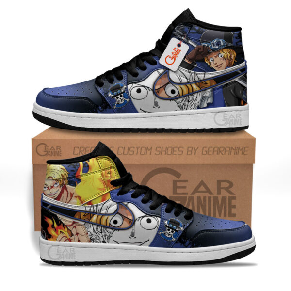 Baskets montantes Air Jordan Sabo – Chaussures montantes One Piece – Image 2