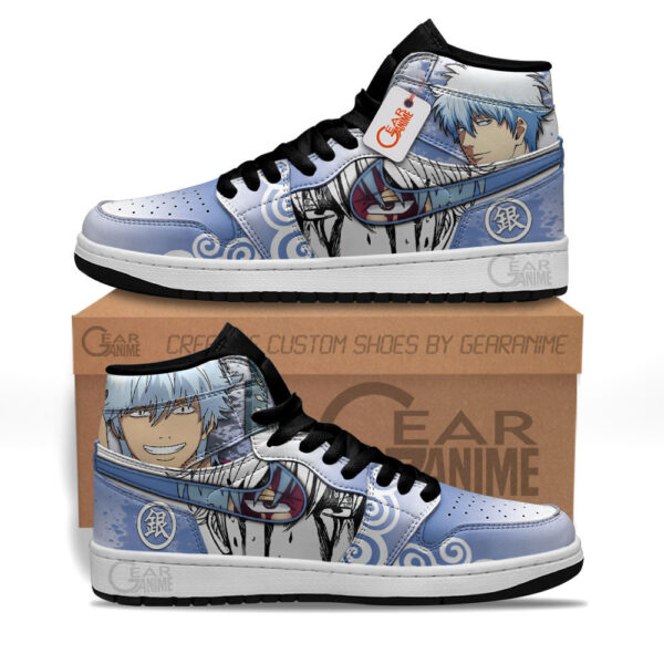 Baskets montantes Air Jordan Gintoki Sakata – Chaussures montantes Gintama – Image 2