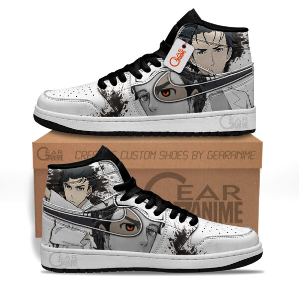 Baskets montantes Air Jordan Rintarou Okabe – Chaussures montantes Steins;Gate – Image 2