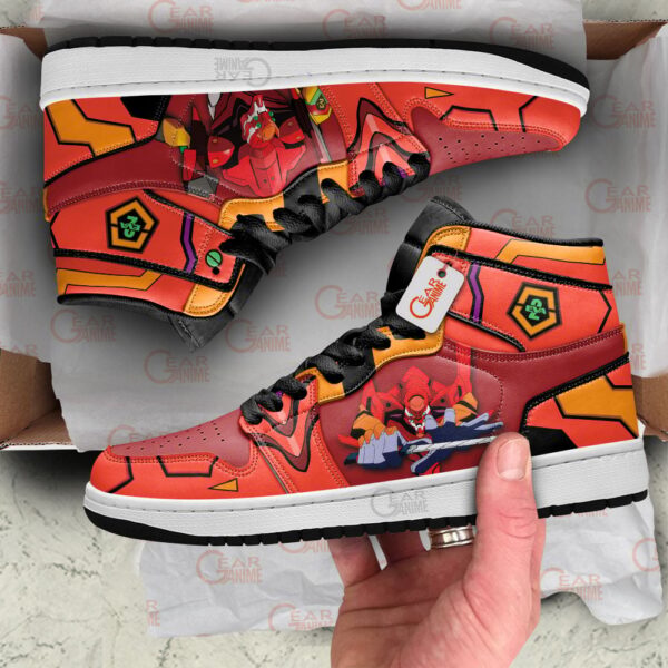 Baskets montantes Air Jordan Unit-02 – Chaussures montantes Evangelion – Image 3