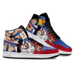 Baskets montantes Air Jordan Luffy – Chaussures montantes One Piece