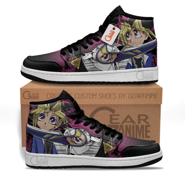 Baskets montantes Air Jordan Yugi Mutou – Chaussures montantes Yu-Gi-Oh! – Image 2