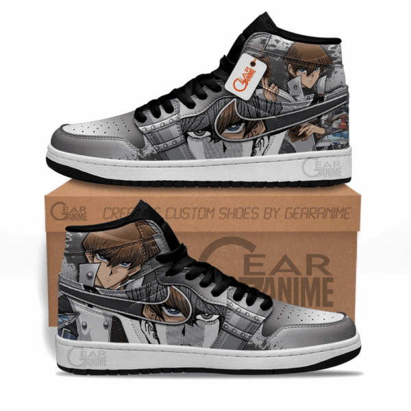 Baskets montantes Air Jordan Seto Kaiba – Chaussures montantes Yu-Gi-Oh! – Image 2