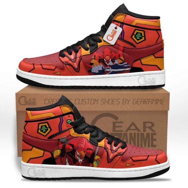 Baskets montantes Air Jordan Unit-02 – Chaussures montantes Evangelion – Image 2