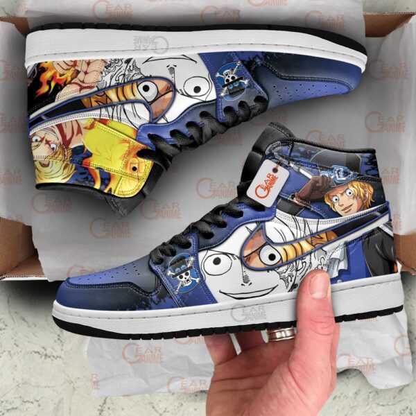 Baskets montantes Air Jordan Sabo – Chaussures montantes One Piece – Image 3