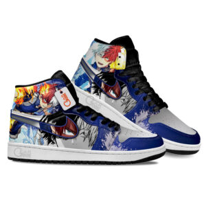 Baskets montantes Air Jordan Shoto Todoroki – Chaussures montantes My Hero Academia