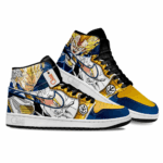 Baskets montantes Air Jordan Vegeta Super Saiyan – Chaussures montantes Dragon Ball