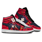 Baskets montantes Air Jordan Misato Katsuragi – Chaussures montantes Evangelion