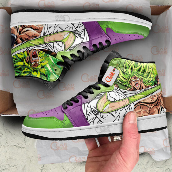 Baskets montantes Air Jordan Broly – Chaussures montantes Dragon Ball – Image 3