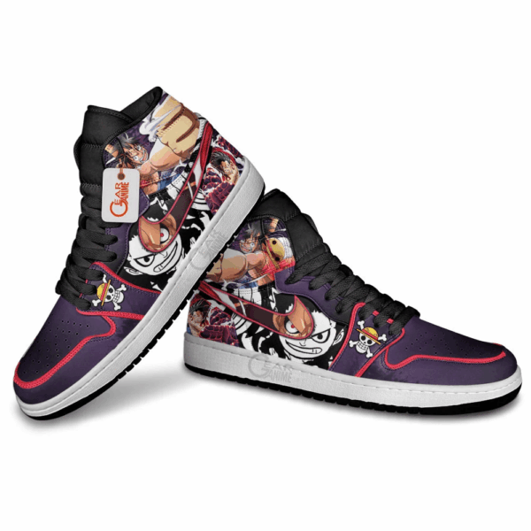 Baskets montantes Air Jordan Monkey D. Luffy – Chaussures montantes One Piece – Image 4