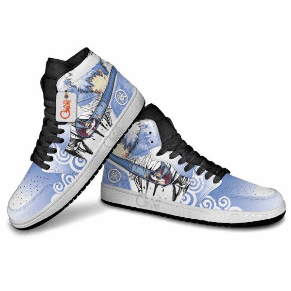 Baskets montantes Air Jordan Gintoki Sakata – Chaussures montantes Gintama – Image 4