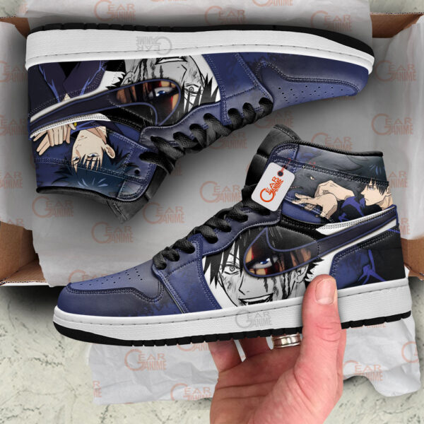Baskets montantes Air Jordan Megumi Fushiguro – Chaussures montantes Jujutsu Kaisen – Image 3