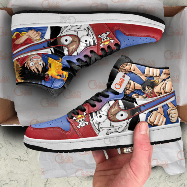 Baskets montantes Air Jordan Luffy – Chaussures montantes One Piece – Image 3