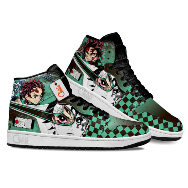 Baskets montantes Air Jordan Tanjiro – Chaussures montantes Demon Slayer