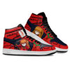 Baskets montantes Air Jordan Asuka Langley Soryu – Chaussures montantes Evangelion