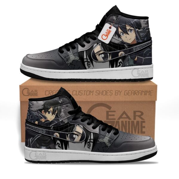 Baskets montantes Air Jordan Kirito – Chaussures montantes Sword Art Online – Image 2