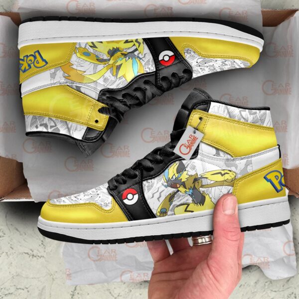 Baskets montantes Air Jordan Zeraora – Chaussures montantes Pokémon – Image 2
