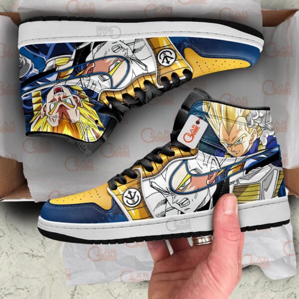 Baskets montantes Air Jordan Vegeta Super Saiyan – Chaussures montantes Dragon Ball – Image 3