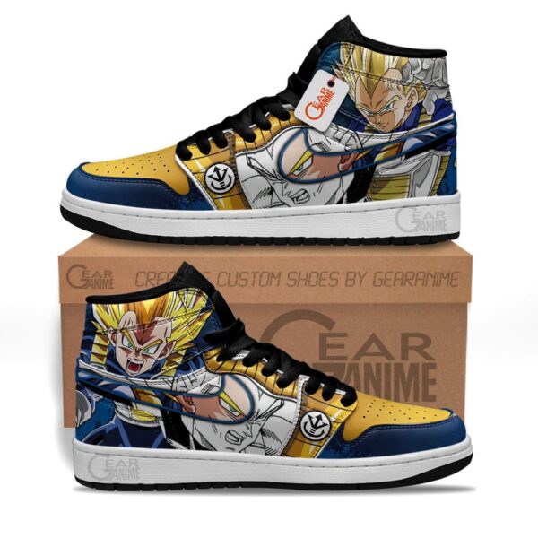 Baskets montantes Air Jordan Vegeta Super Saiyan – Chaussures montantes Dragon Ball – Image 2