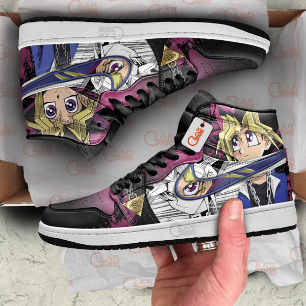 Baskets montantes Air Jordan Yugi Mutou – Chaussures montantes Yu-Gi-Oh! – Image 3