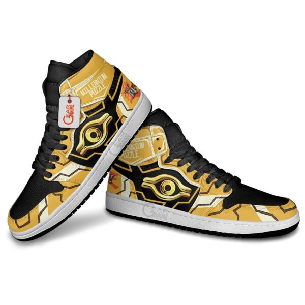 Baskets montantes Air Jordan Millennium Puzzle – Chaussures montantes Yu-Gi-Oh! – Image 4