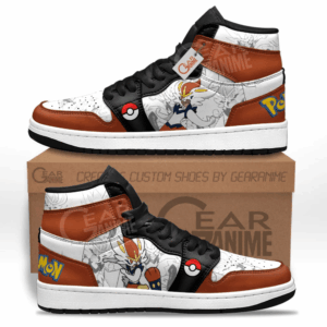 Baskets montantes Air Jordan Cinderace – Chaussures montantes Pokémon