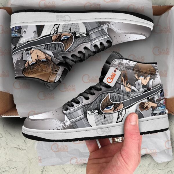Baskets montantes Air Jordan Seto Kaiba – Chaussures montantes Yu-Gi-Oh! – Image 3