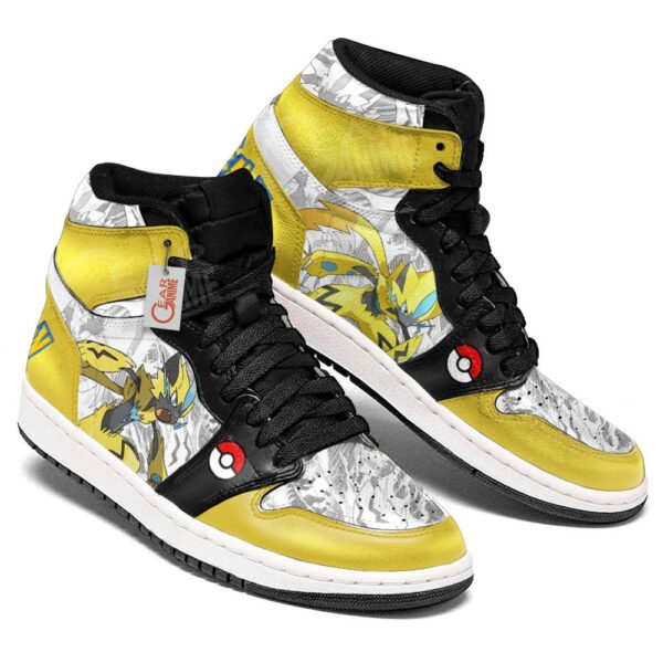 Baskets montantes Air Jordan Zeraora – Chaussures montantes Pokémon – Image 3